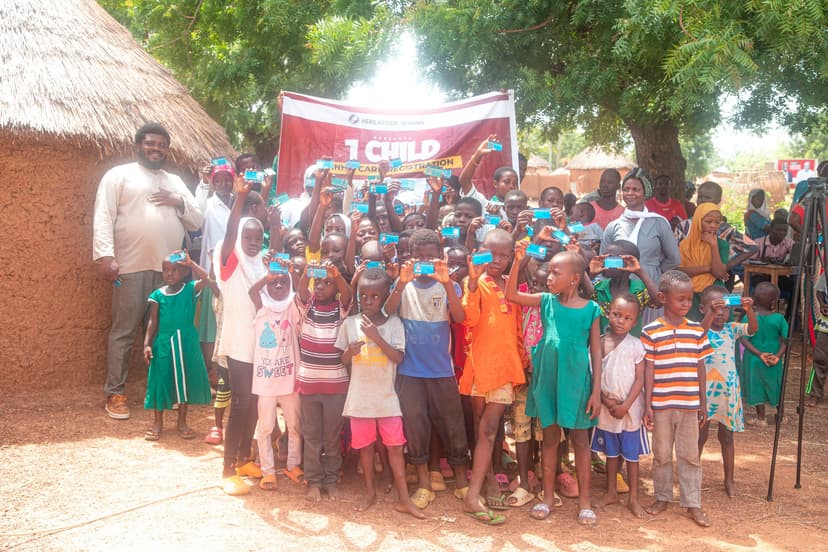 HEREAFTER GHANA REGISTERS 279 MORE CHILDREN ON NHIS